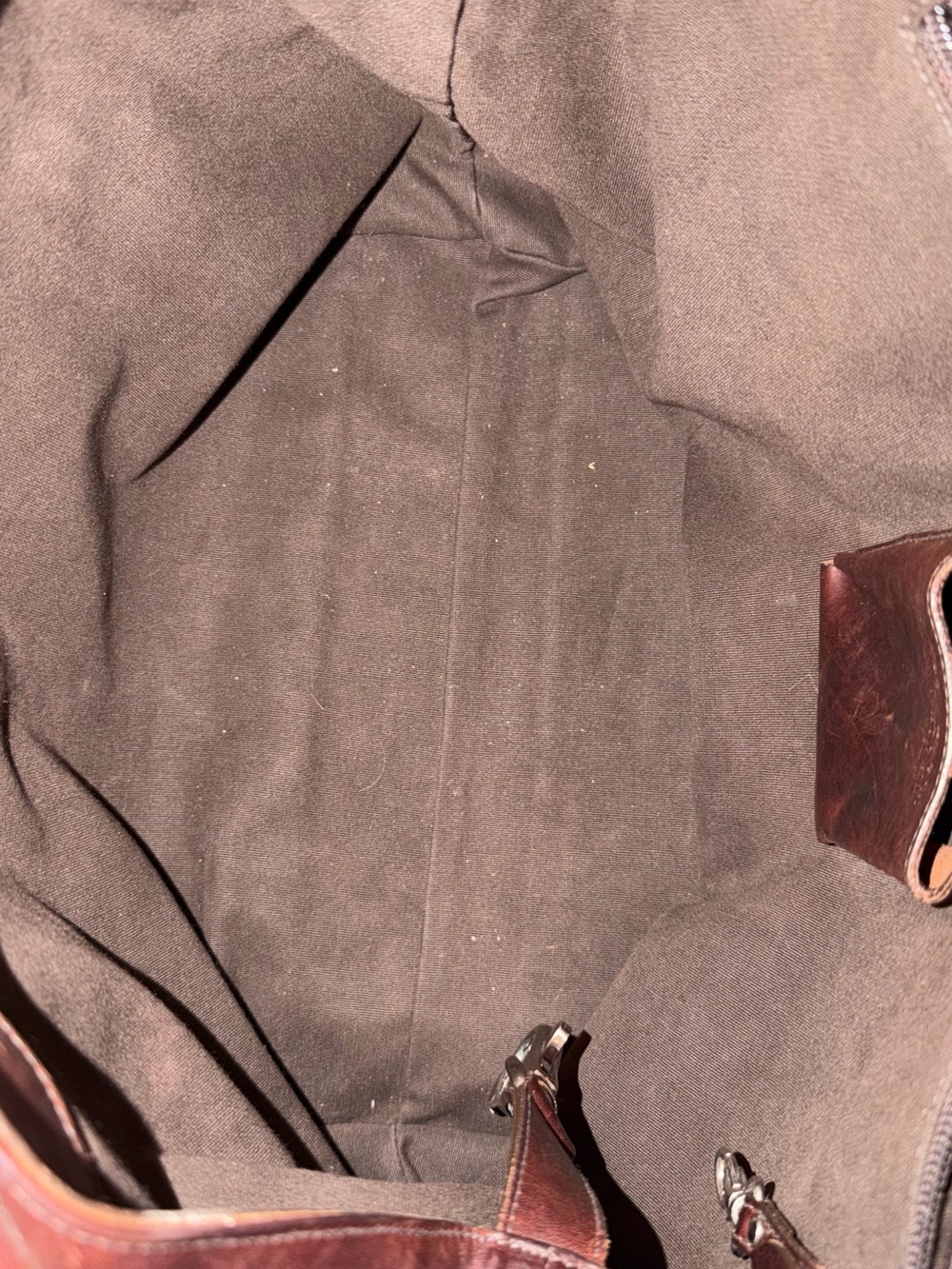 IL BISONTE BEAUTIFUL LEATHER BAG Pristine - Picture 4 of 7